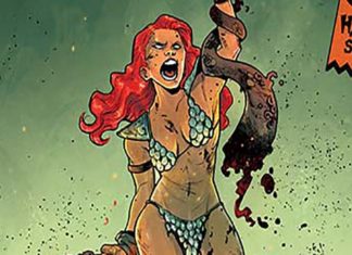 EXCLUSIVE PREVIEW: SAVAGE TALES: A RED SONJA HALLOWEEN SPECIAL connects to issue #9 of the ongoing series Red Sonja Halloween