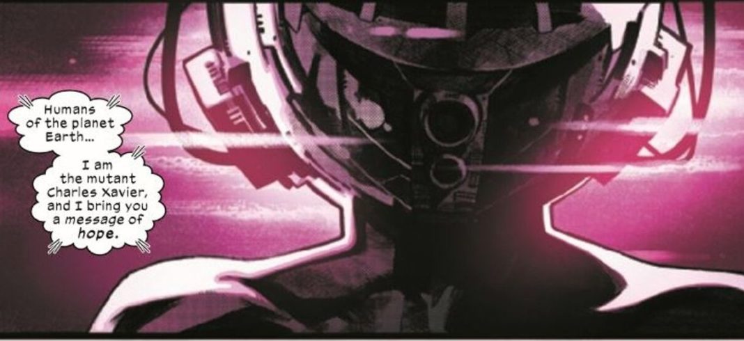 Xavier Announces Krakoa Charles Xavier Annoucement HiX-Men
