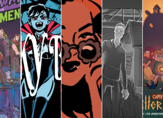 Comics Crowdfunding Round-Up: The Elsa Charretier Artbook, Spooky Babes & 3 other projects we love Crowdfunding Comics Round-Up 10/25: Dr. Love Wave and the Experiments - Spooky Babes - Elsa Charretier Artbook - Zed - Camp Bitter Lake