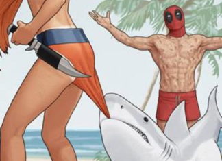 Deadpool #1 teaser features a classic advertising take off