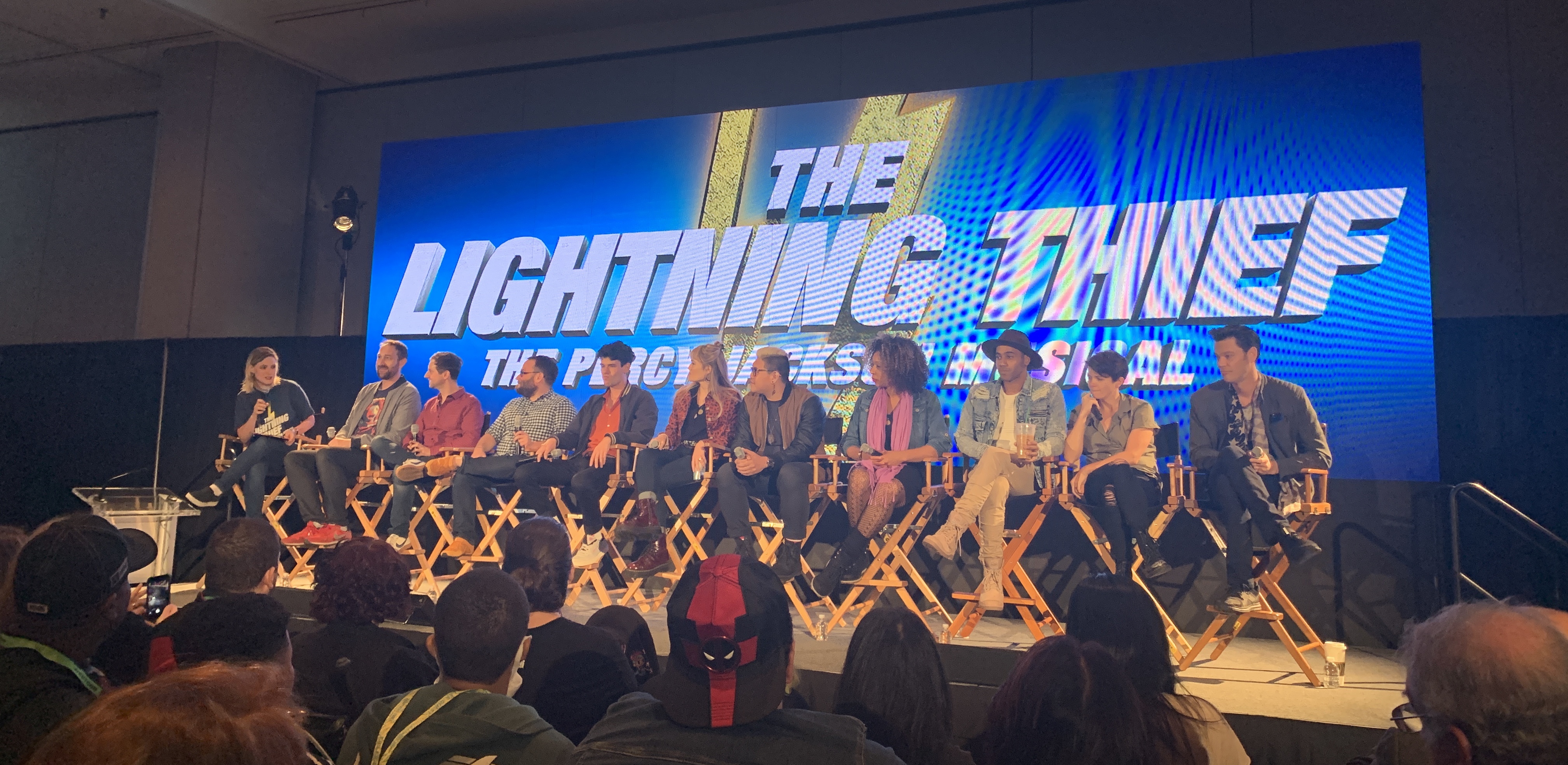 From Page to Stage: The Lightning Thief: The Percy Jackson Musical panel