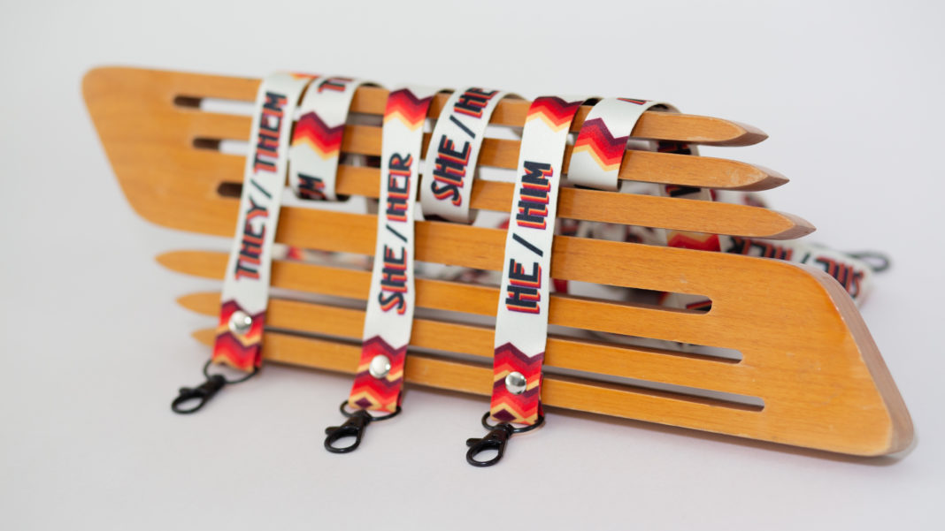 Pronoun Lanyards