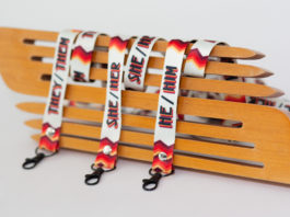 Pronoun Lanyards
