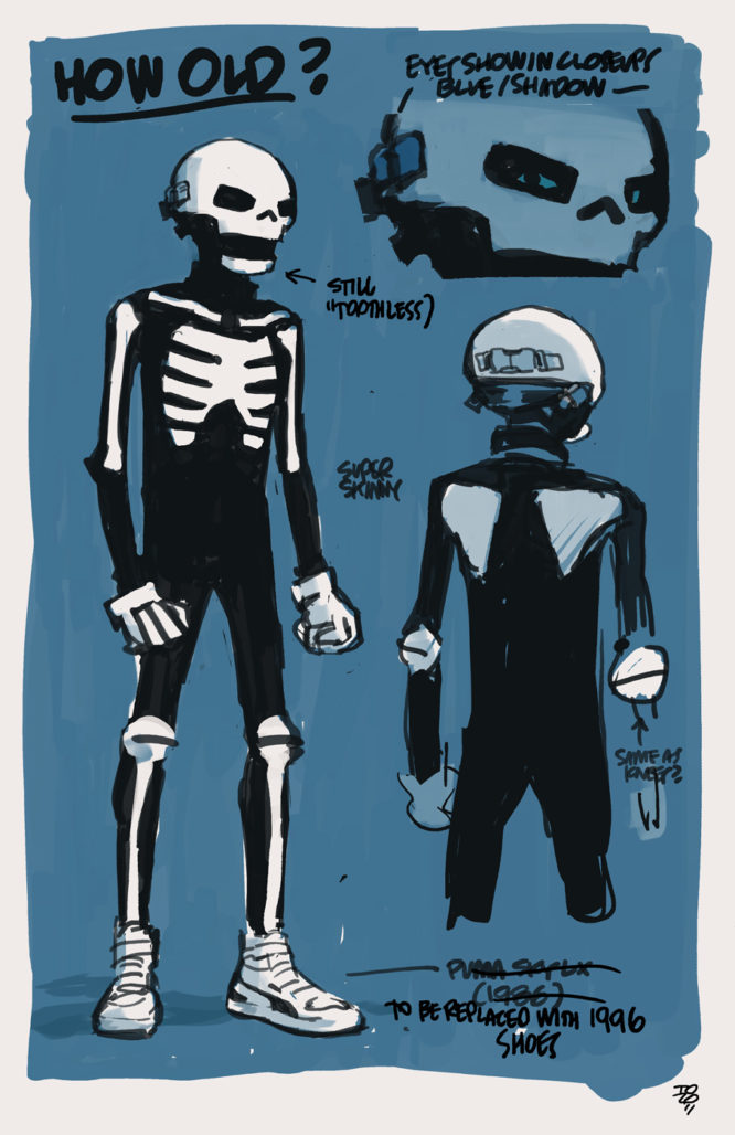 Skeleton Boy design by Tonči Zonjić