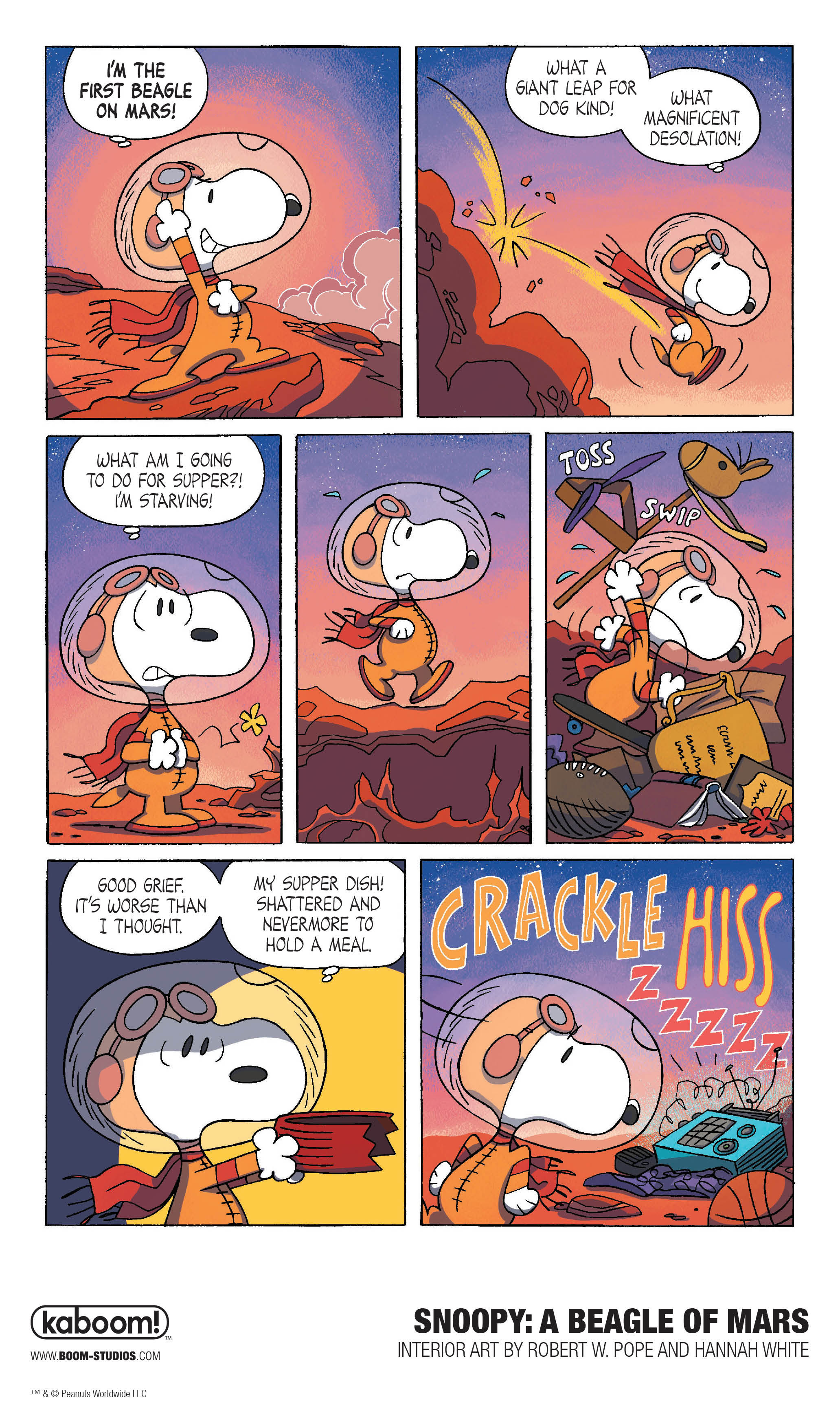 Snoopy: A Beagle of Mars