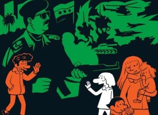 REVIEW: Riad Sattouf’s dueling cultural identities take a dark turn in THE ARAB OF THE FUTURE 4 The Arab of the Future 4 Cover