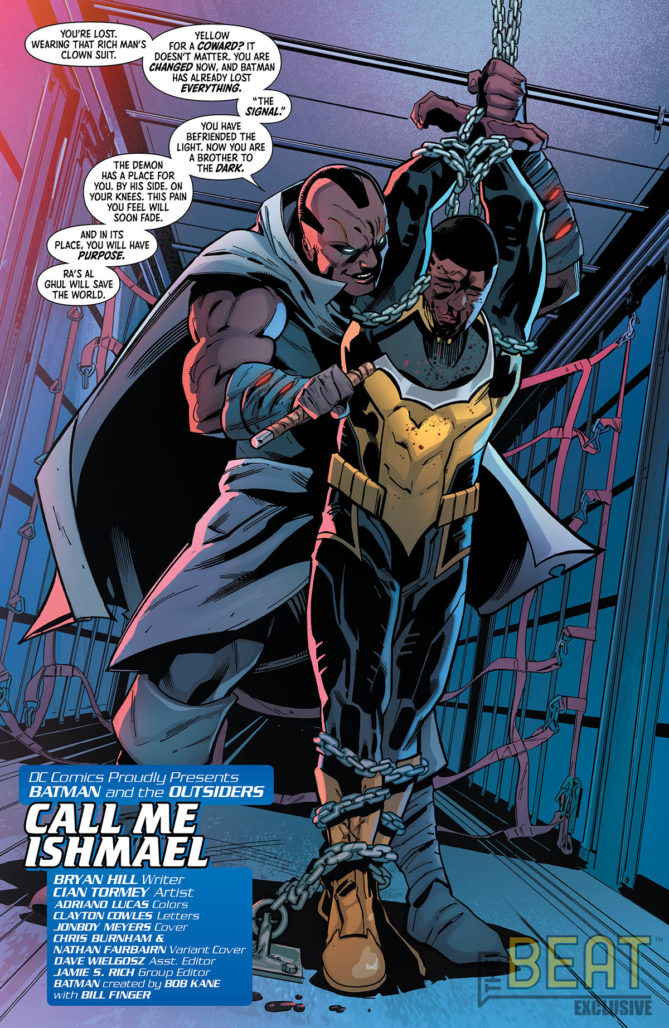 Batman and the Outsiders #7 Interior