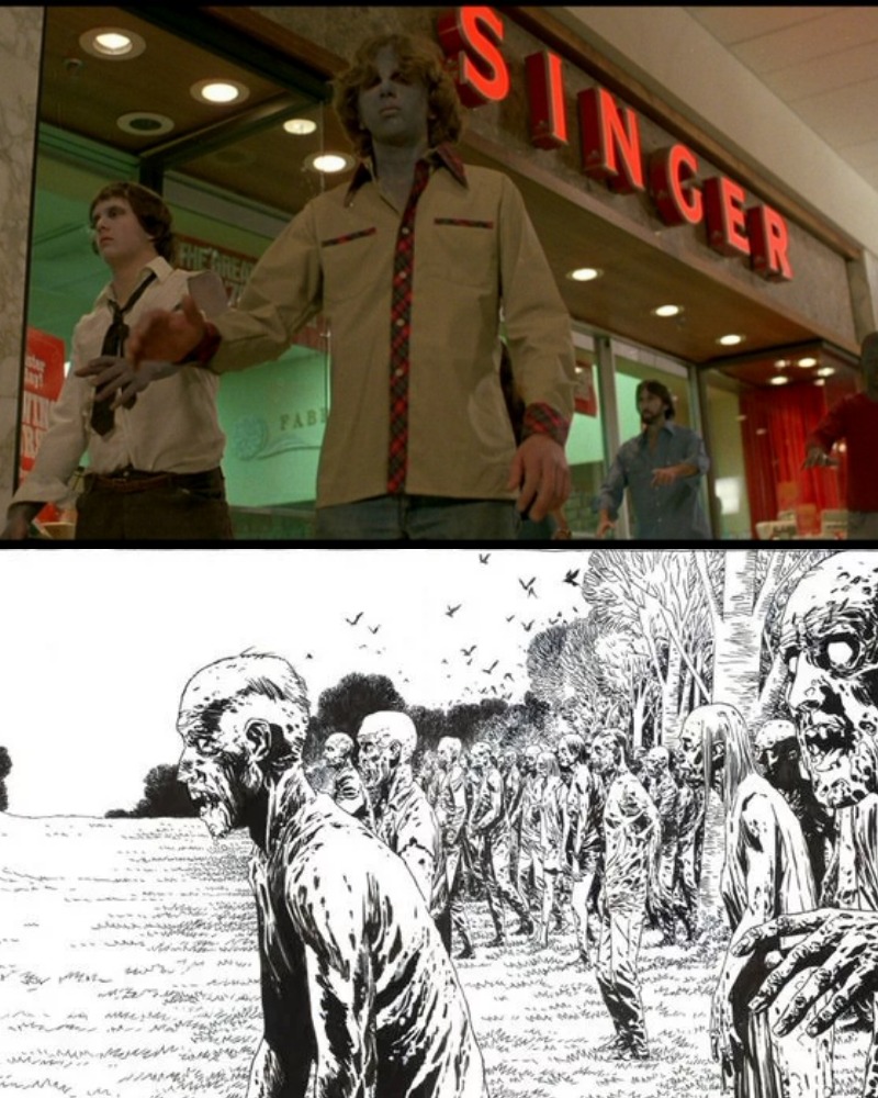 Dawn of the Dead zombies