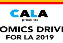 COMICS DRIVE FOR LA 2019 returns thanks to CALA and AIYN Comics Drive