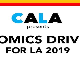 COMICS DRIVE FOR LA 2019 returns thanks to CALA and AIYN Comics Drive