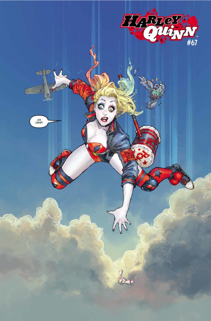 Harley falling