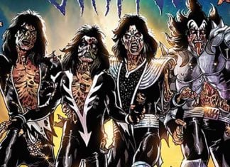 EXCLUSIVE PREVIEW: The greatest rock band meets the undead in KISS: ZOMBIES #1 Kiss Zombies