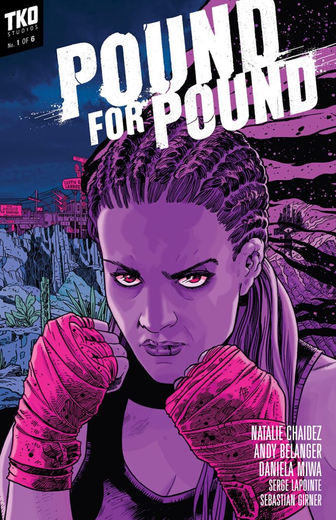 pound for pound TKO comics cover