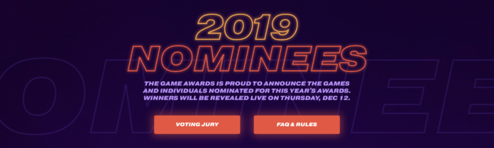 2019 game awards nominee