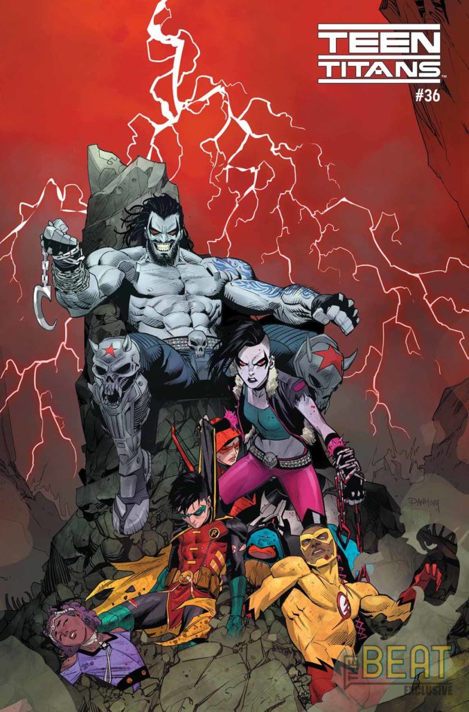 Teen Titans #36 Cover