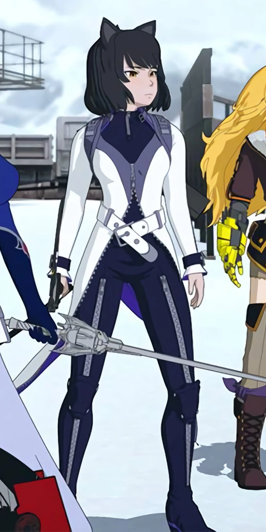 Blake in her new digs for RWBY season 7