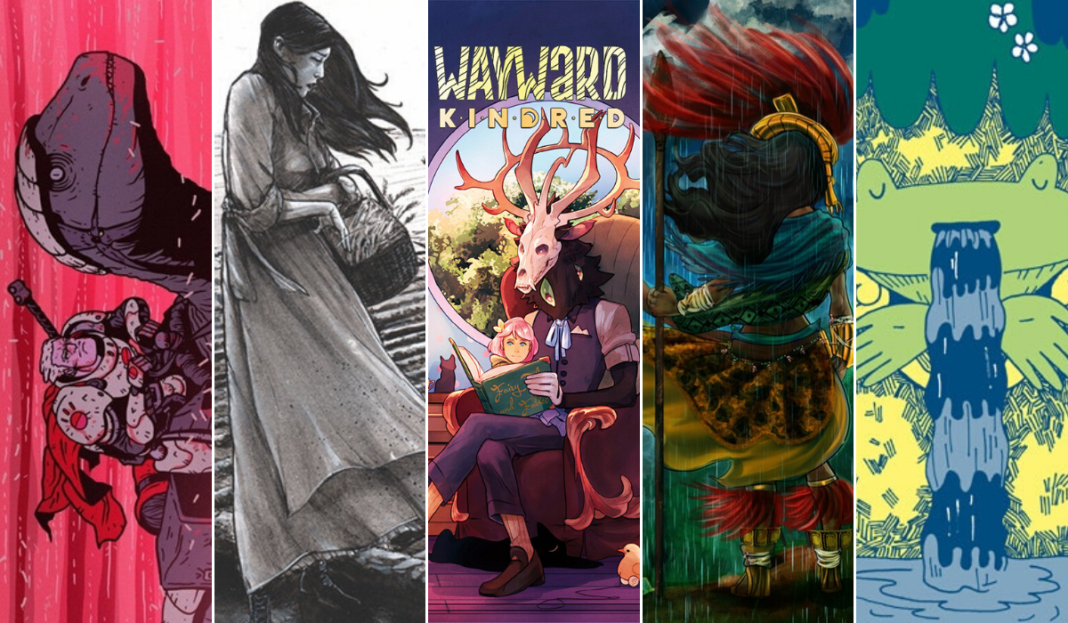 Crowdfunding Comics 11/15 - A King's Vengeance - The Book of Ruth - Wayward Kindred - Quetzalcoatl - Parapond