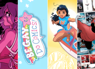 Comics Crowdfunding Round-Up: Be Gay, Do Comics, Barbarous, and 2 other projects we love Crowdfunding Comics 11/21 - Barbarous - Be Gay Do Comics - Windsurfer - Action Tank