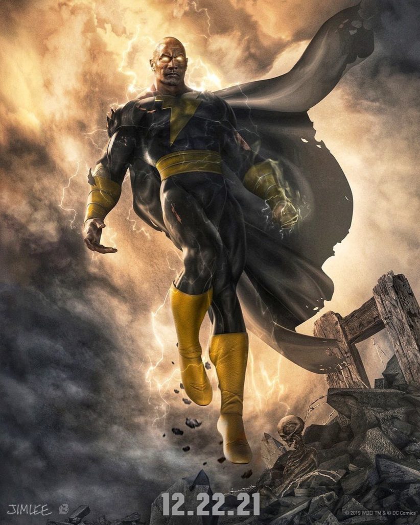 Black Adam Concept Art by Jim Lee and Boss Logic