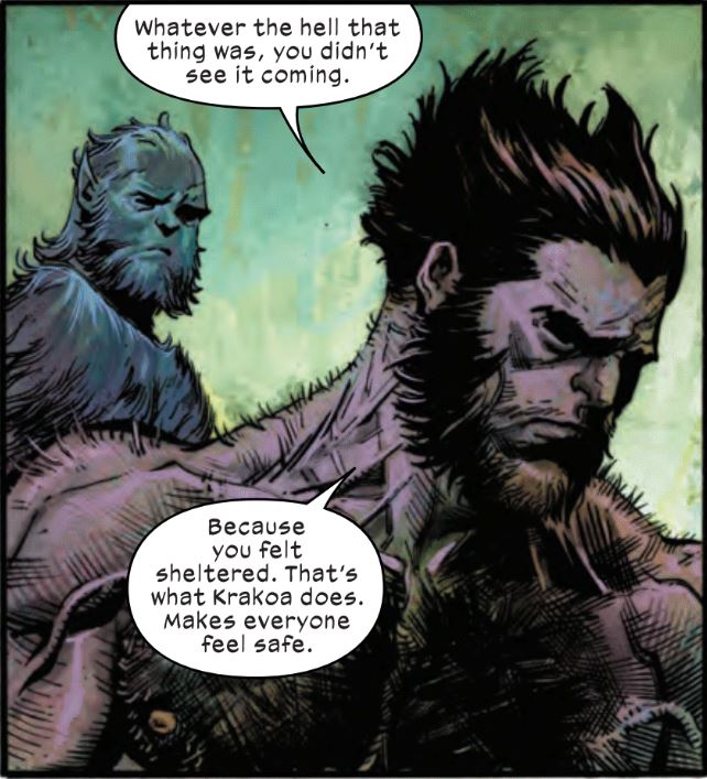 X-Force Beast and Wolverine Talk