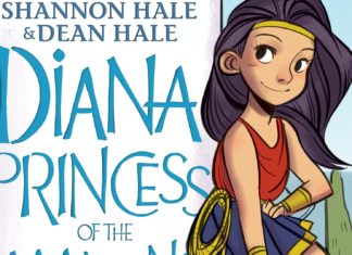 DC’s middle grade Wonder Woman graphic novel DIANA, PRINCESS OF THE AMAZONS gets a second printing