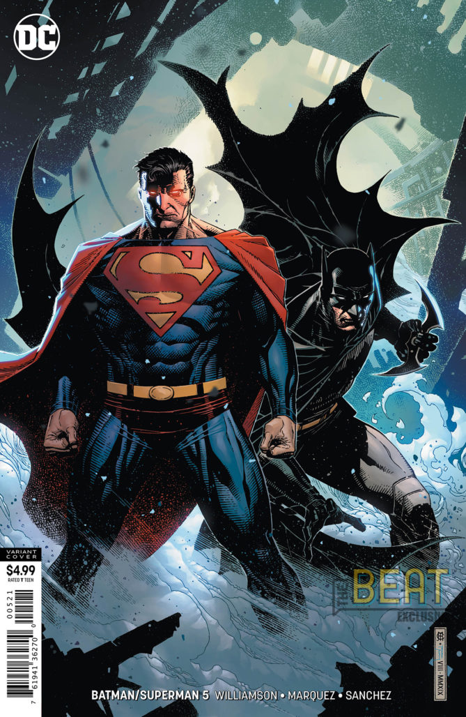  Batman/Superman #5 Variant Cover