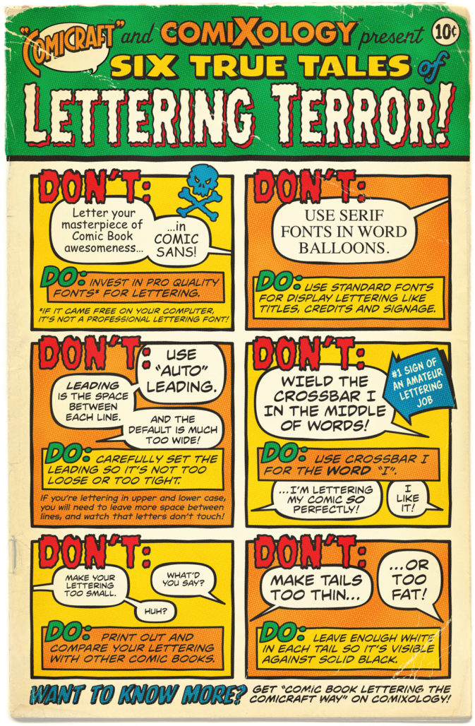 letterer role comic raft