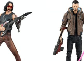 Keanu Reeves gets the McFarlane Toys treatment with CYBERPUNK 2077 action figures Keanu Reeves