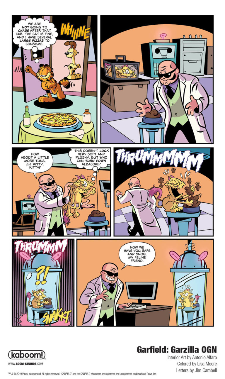 GARFIELD: GARZILLA is coming for your Mondays & your lasagna too
