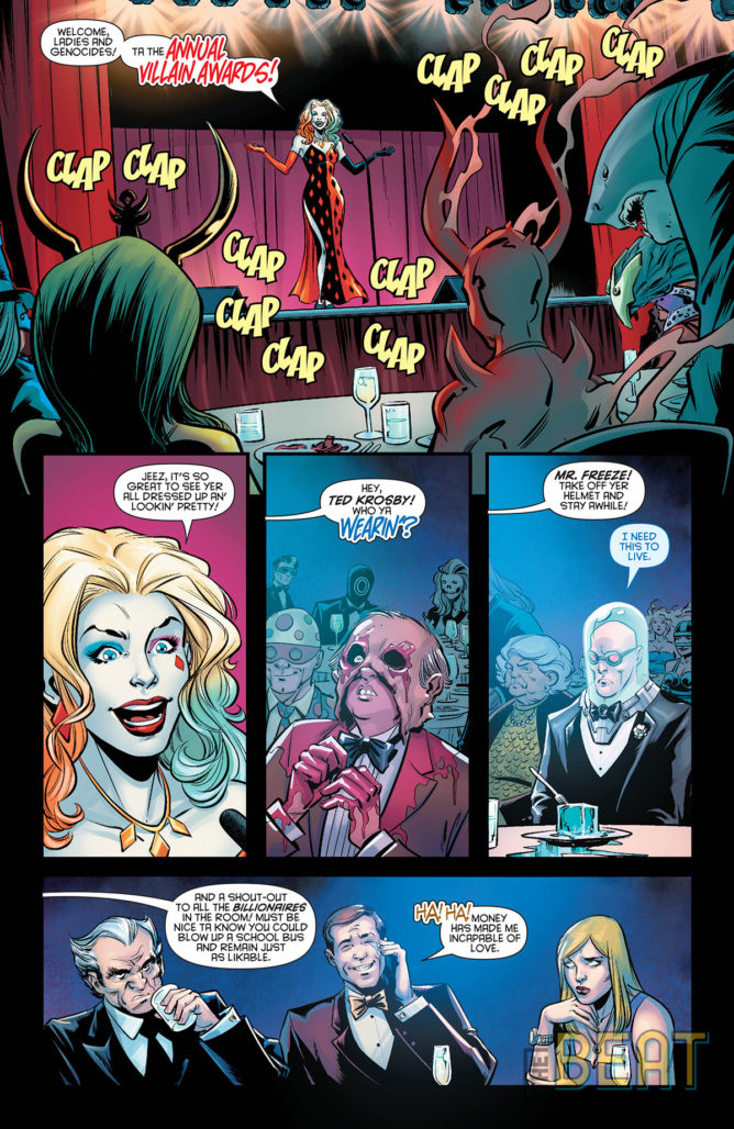 Harley Quinn's Villain of the Year Interior