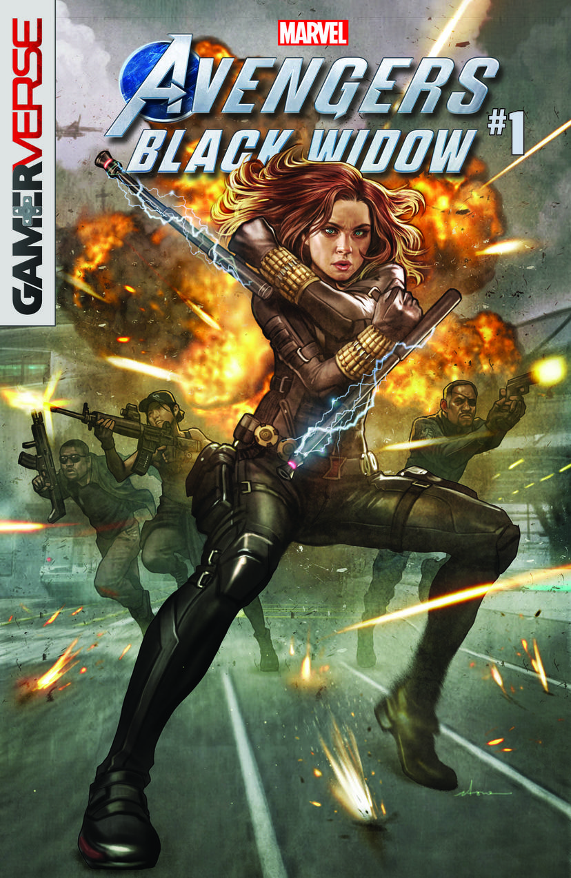 Marvel's Avengers: Black Widow #1 game tie-ins