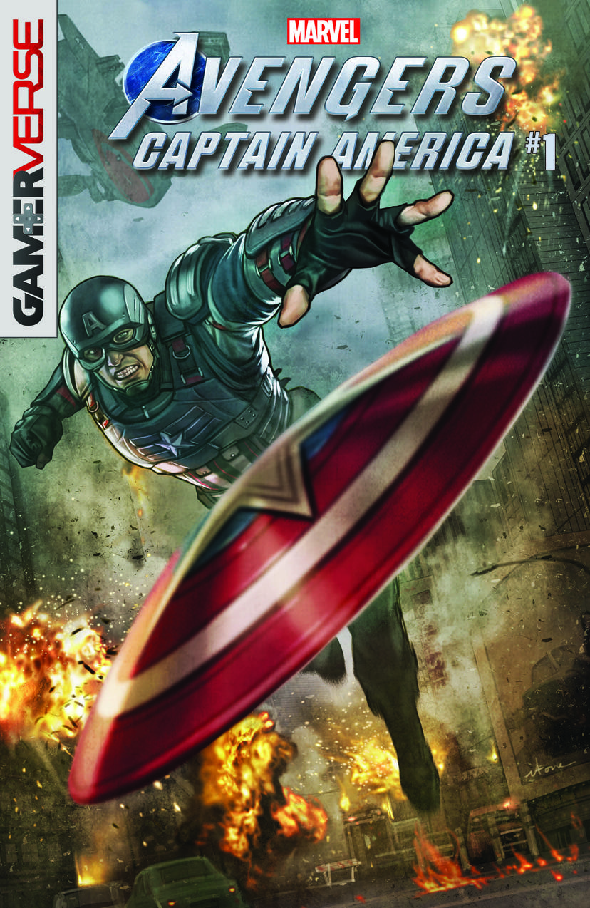 Marvel's Avengers: Captain America #1 game tie-ins