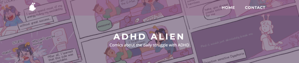 ADHD Alien title