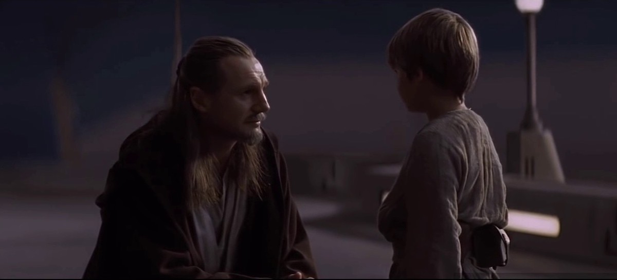 qui-gon anakin