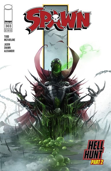 Todd McFarlane Spawn 303 cover