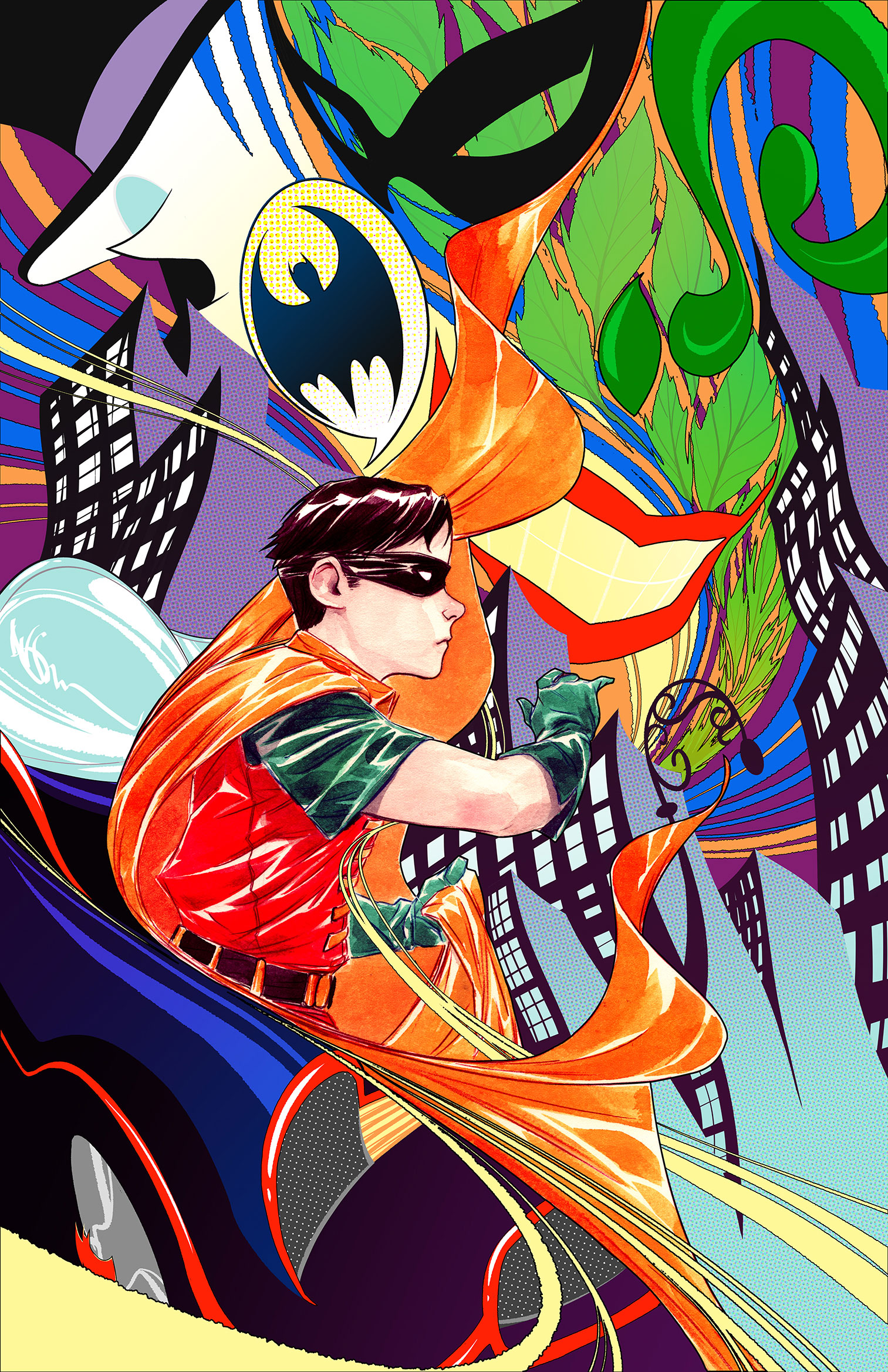 Check out the ROBIN 80TH ANNIVERSARY decade-specific covers
