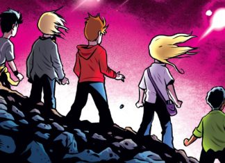 Remember ANIMORPHS? They’re back in graphic novel form! Animorphs