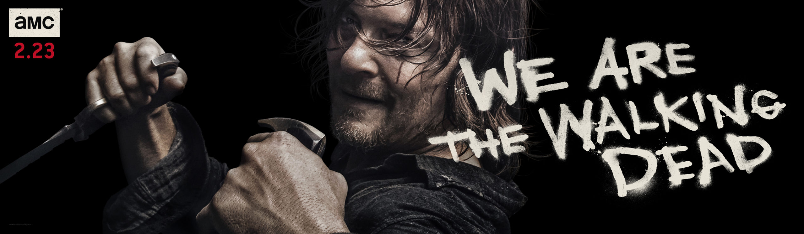 walking dead key art