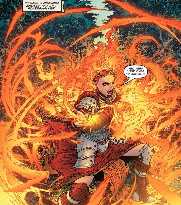 From Magic: The Gathering: Chandra