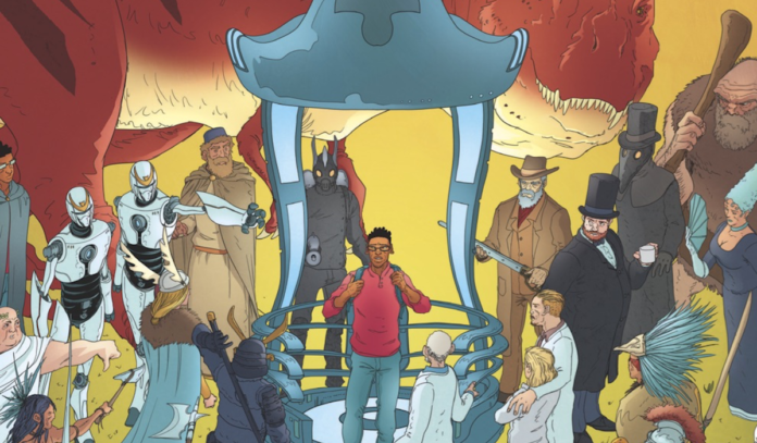 The Man Who F#%&ed Up Time #1 Banner