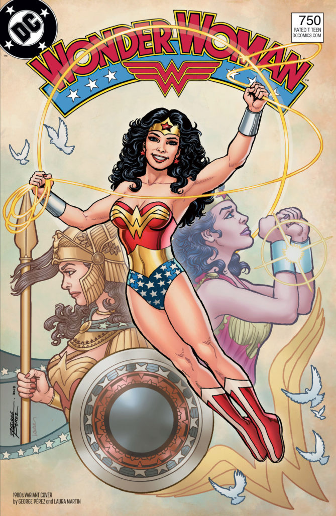 Wonder Woman #750 1980s Variant by George Perez