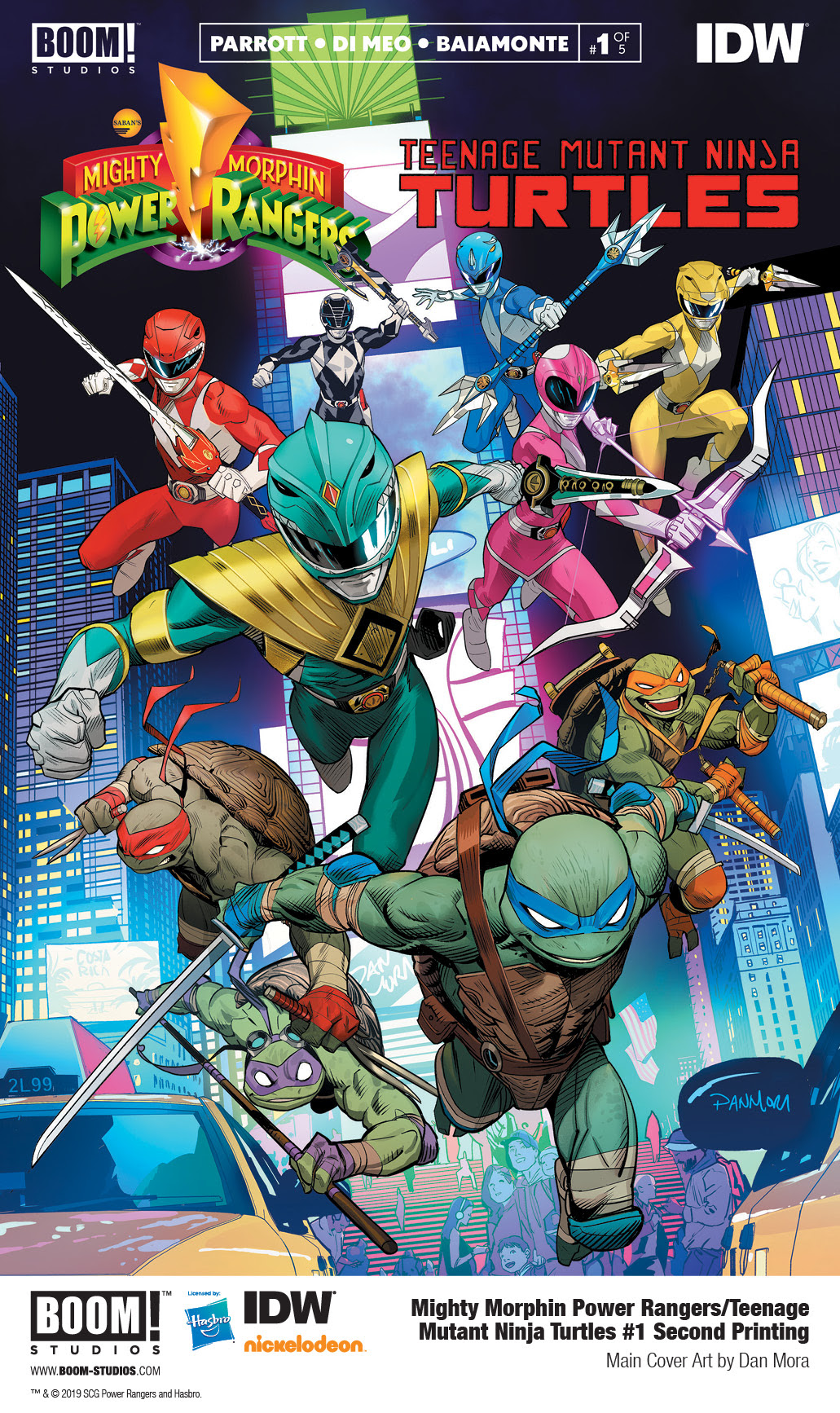 Mighty Morphin Power Rangers/Teenage Mutant Ninja Turtles #1