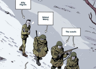 North, Monteys & Zaplana team up for graphic novel adaptation of Vonnegut’s SLAUGHTERHOUSE-FIVE