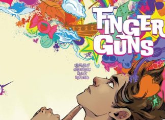 Vault announces Jen Hickman wraparound cover for FINGER GUNS #1