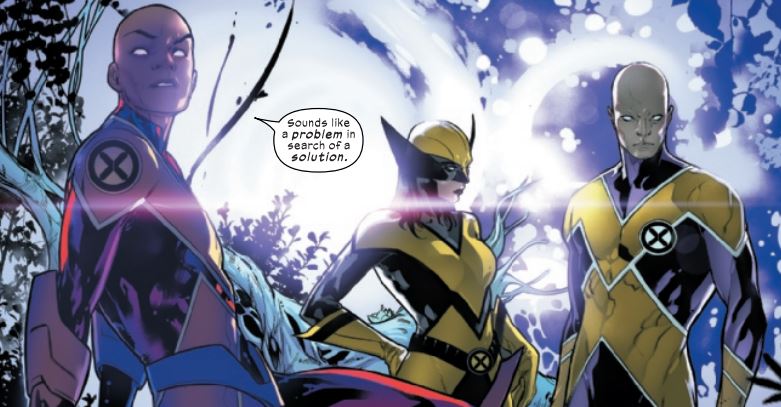 The X-Men head into the vault
