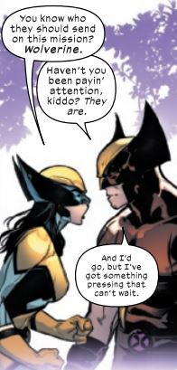 Wolverine Arguing