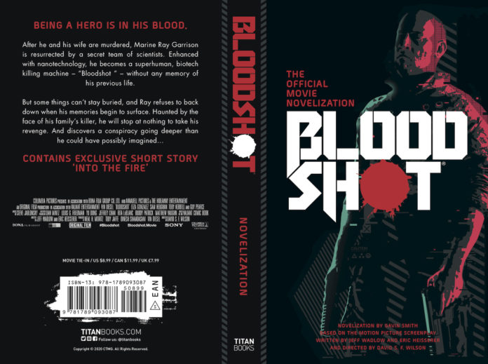 Bloodshot movie novelization