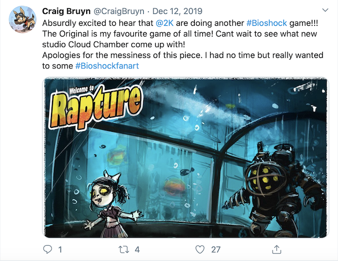 Craig Bruyn artist Bioshock