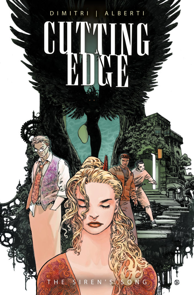 Cutting Edge cover by Mario Alberti.