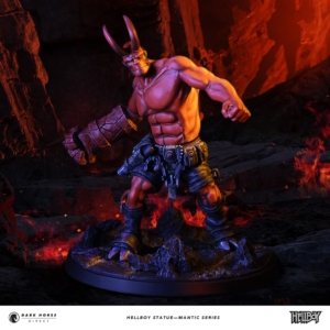 Hellboy Statue